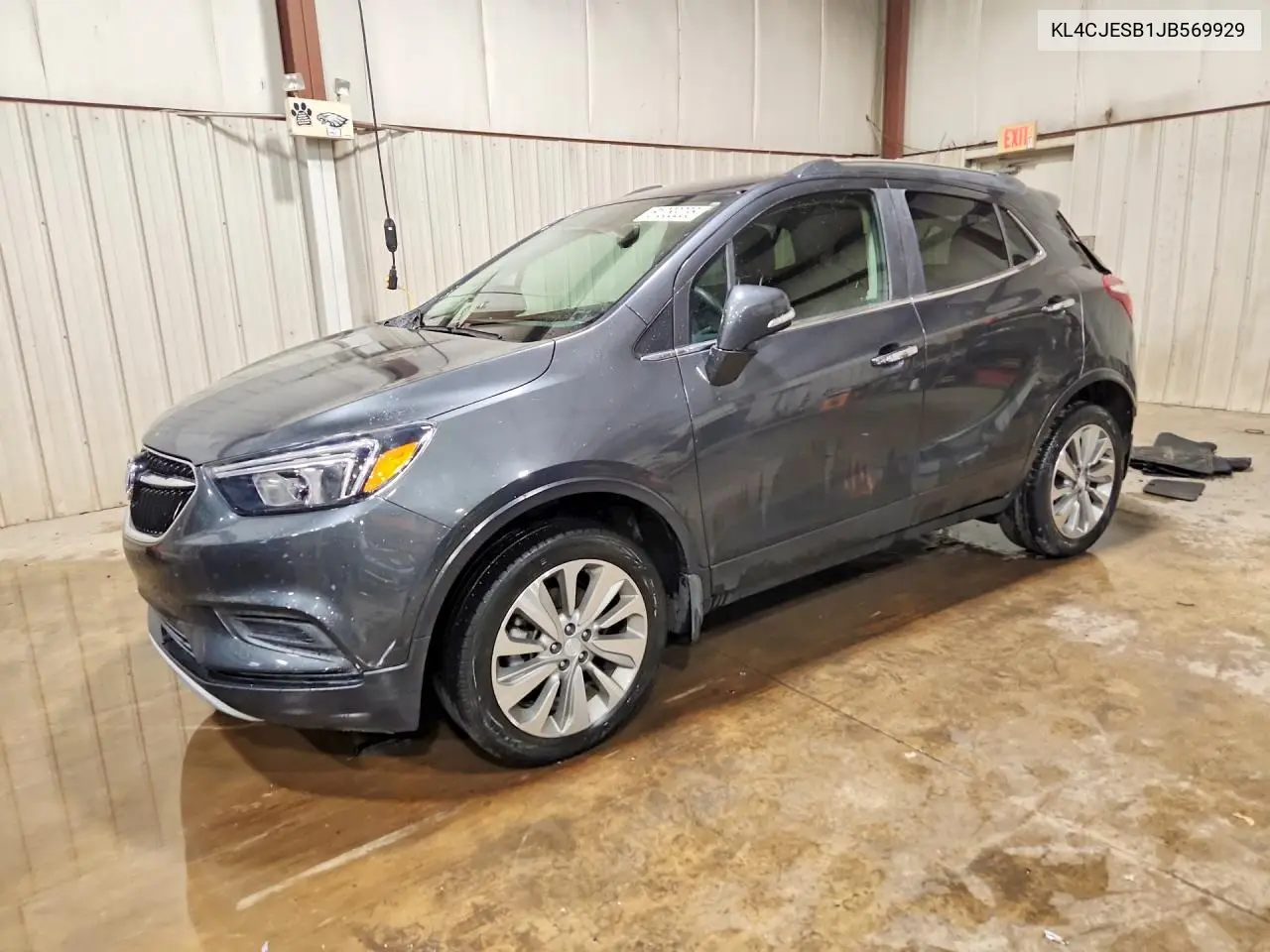 2018 Buick Encore Preferred VIN: KL4CJESB1JB569929 Lot: 61083236
