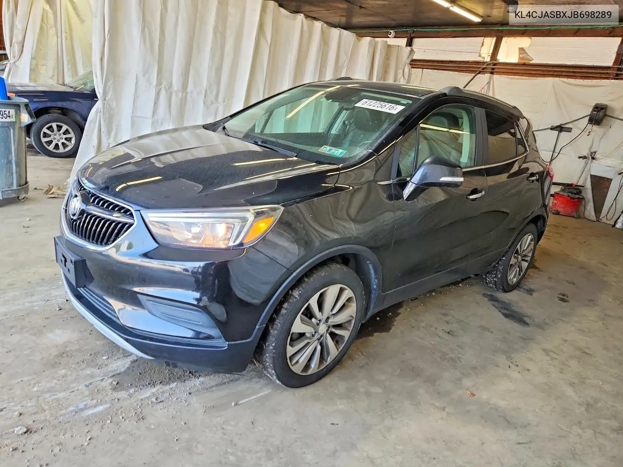 2018 Buick Encore Preferred VIN: KL4CJASBXJB698289 Lot: 61225616