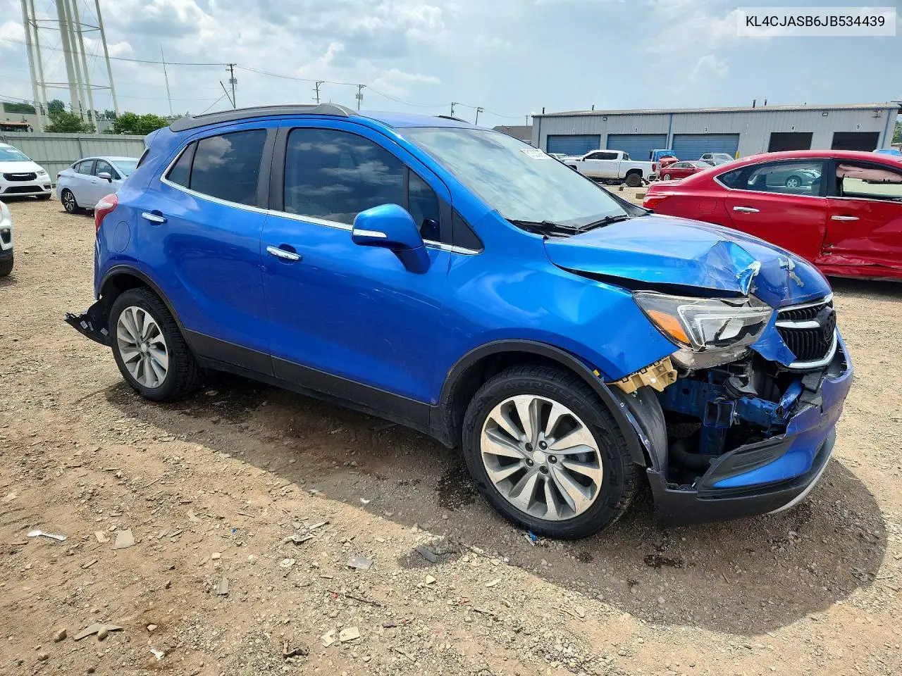 2018 Buick Encore Preferred VIN: KL4CJASB6JB534439 Lot: 61360996