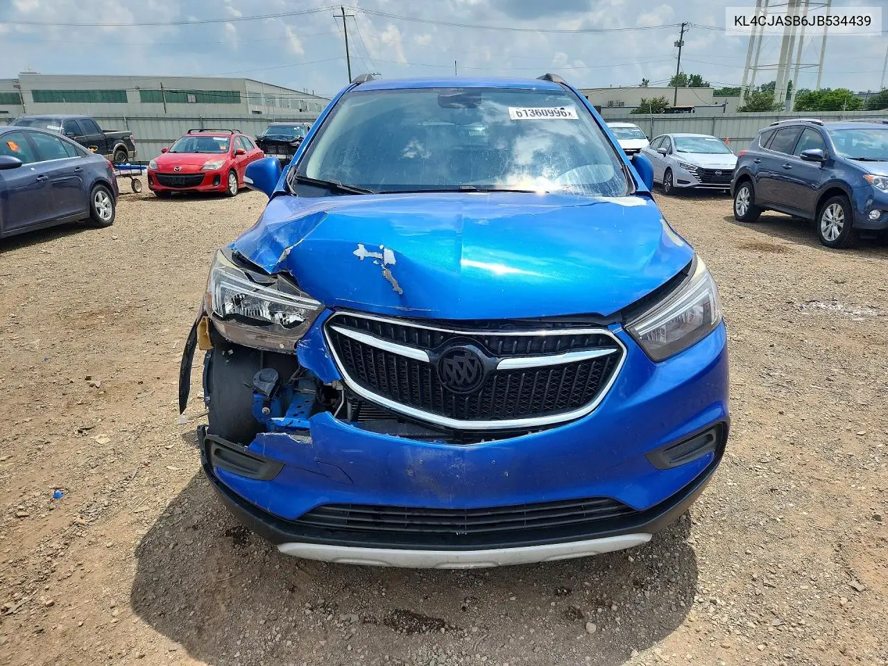 2018 Buick Encore Preferred VIN: KL4CJASB6JB534439 Lot: 61360996