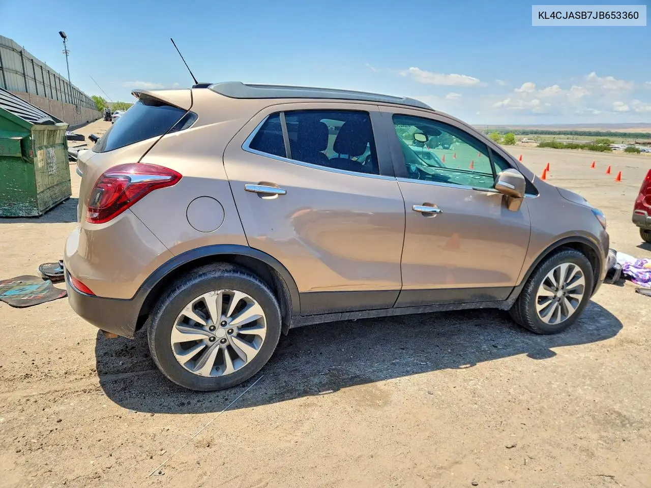 2018 Buick Encore Preferred VIN: KL4CJASB7JB653360 Lot: 61362916