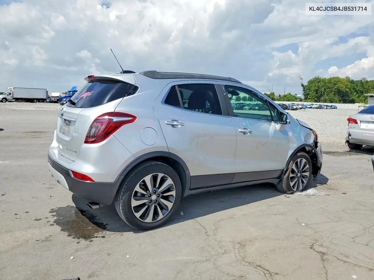 2018 Buick Encore Essence VIN: KL4CJCSB4JB531714 Lot: 61612366