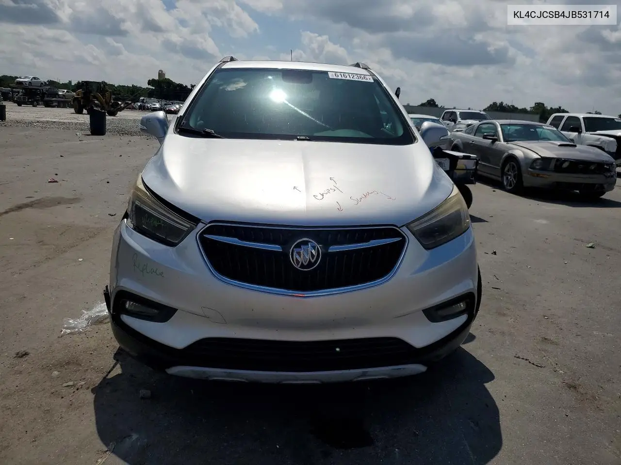 2018 Buick Encore Essence VIN: KL4CJCSB4JB531714 Lot: 61612366