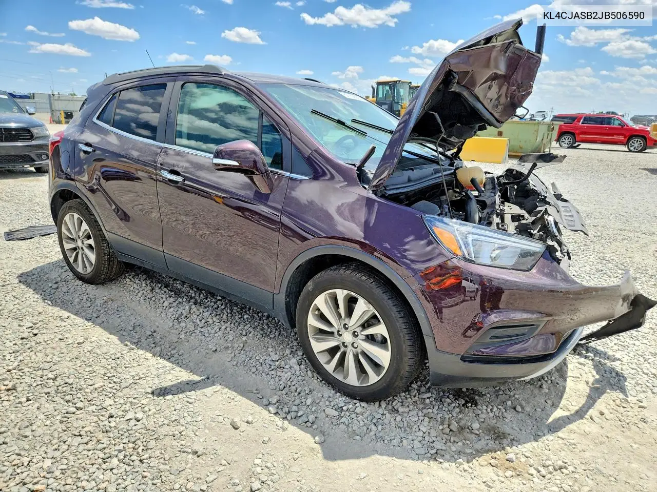 2018 Buick Encore Preferred VIN: KL4CJASB2JB506590 Lot: 61758856