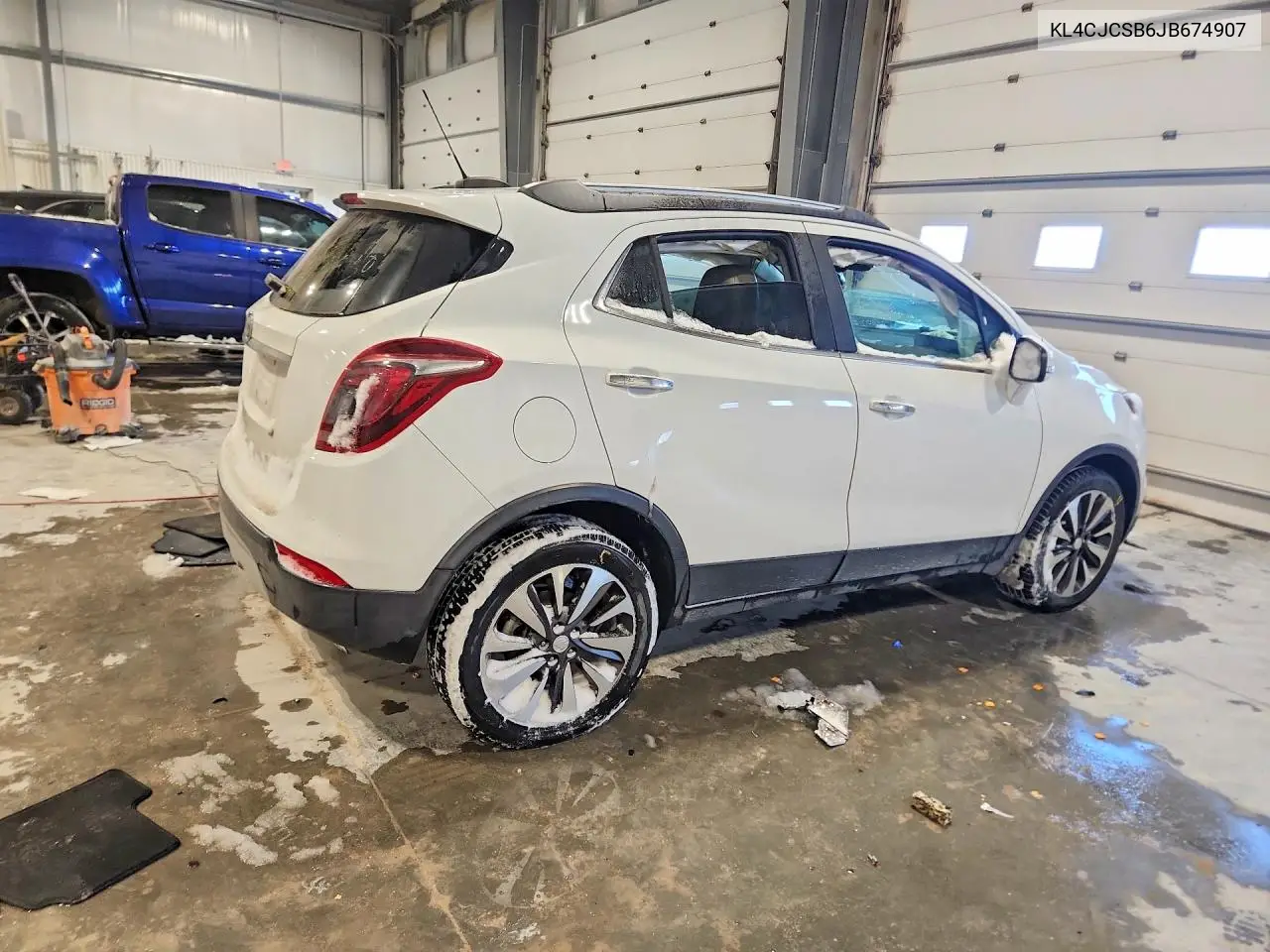 2018 Buick Encore Essence VIN: KL4CJCSB6JB674907 Lot: 78113345