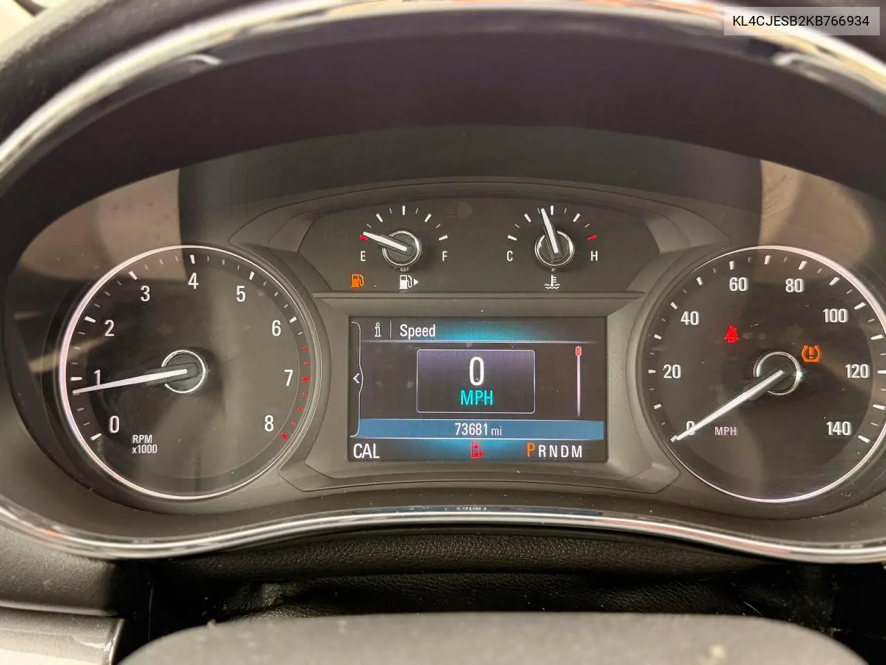 KL4CJESB2KB766934 2019 Buick Encore Preferred