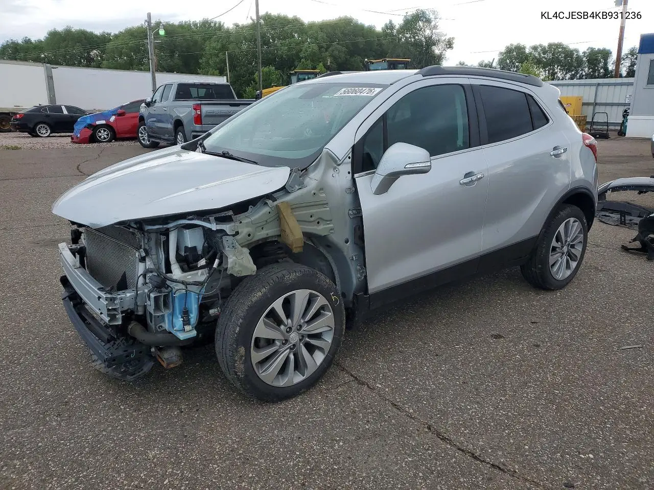 2019 Buick Encore Preferred VIN: KL4CJESB4KB931236 Lot: 56060476