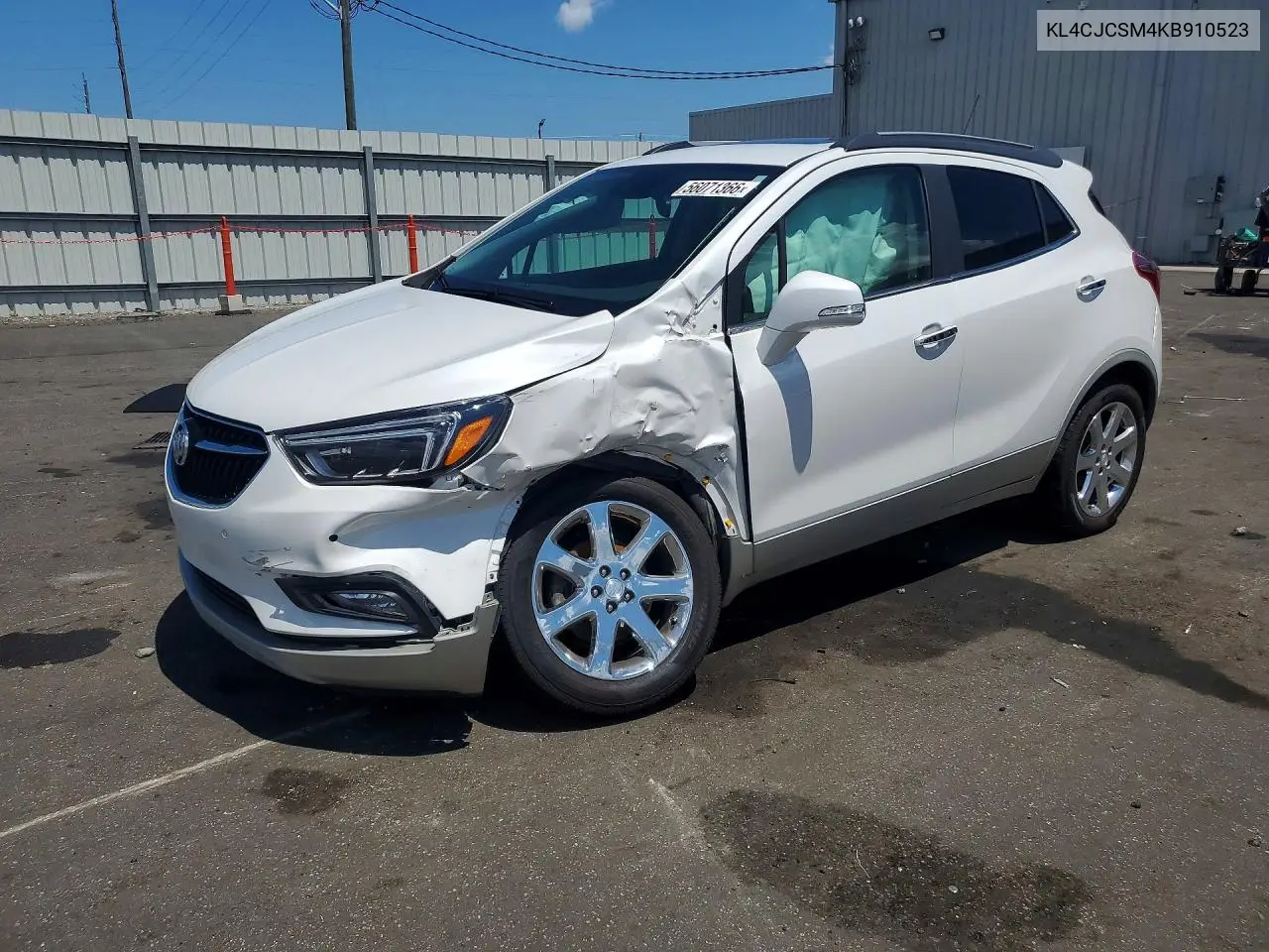 2019 Buick Encore Essence VIN: KL4CJCSM4KB910523 Lot: 56071366