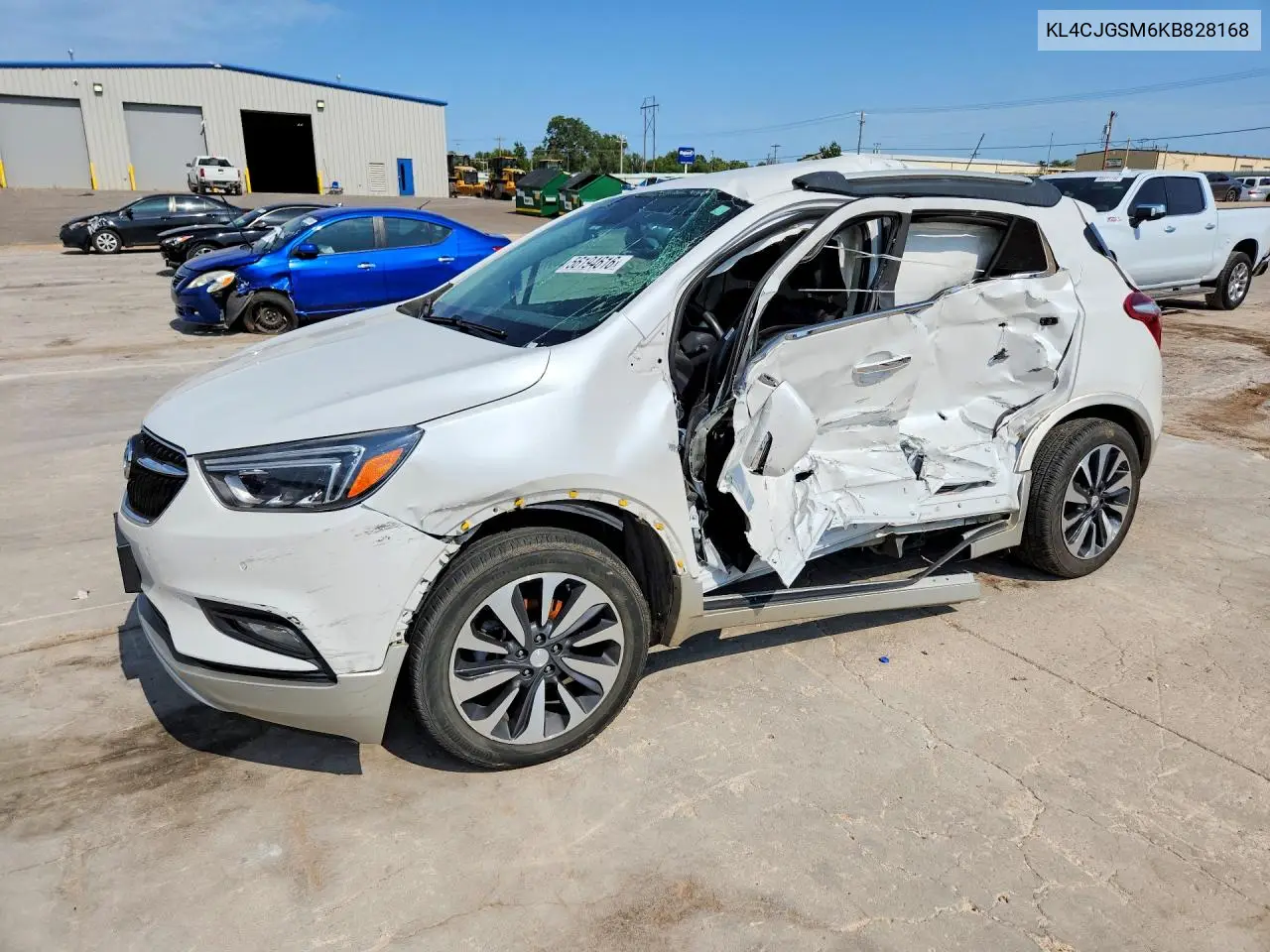 2019 Buick Encore Essence VIN: KL4CJGSM6KB828168 Lot: 56194616