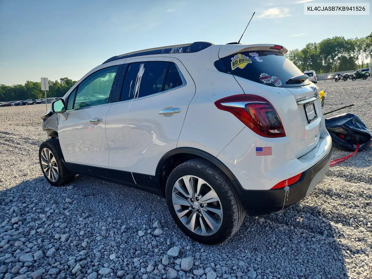 2019 Buick Encore Preferred VIN: KL4CJASB7KB941526 Lot: 56257316
