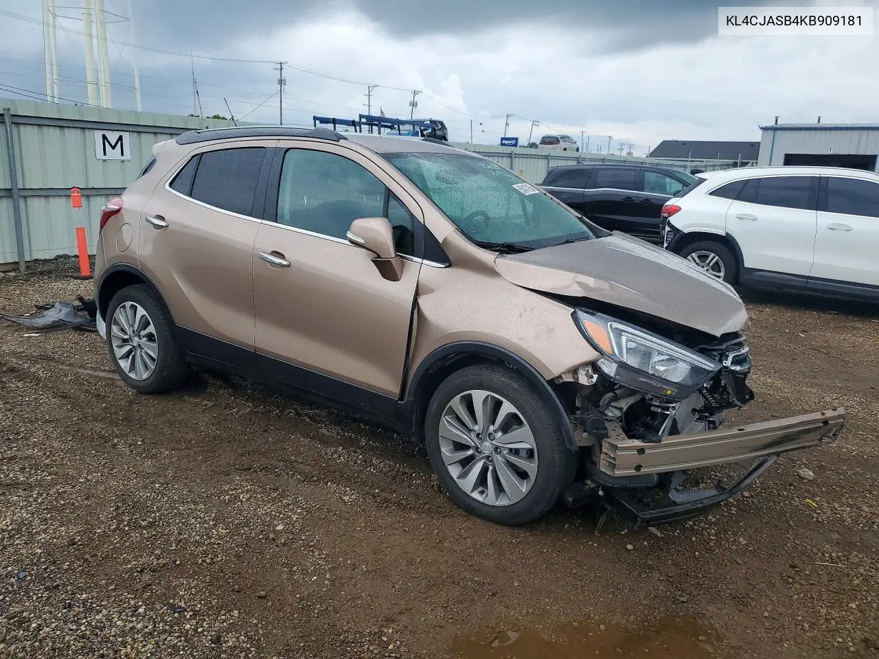 2019 Buick Encore Preferred VIN: KL4CJASB4KB909181 Lot: 56417986