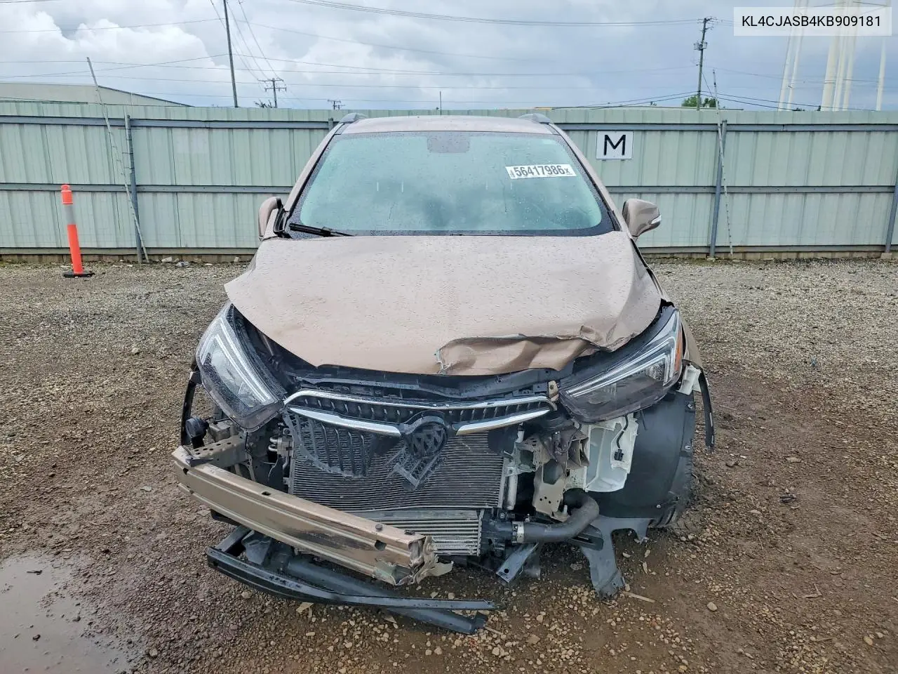 2019 Buick Encore Preferred VIN: KL4CJASB4KB909181 Lot: 56417986