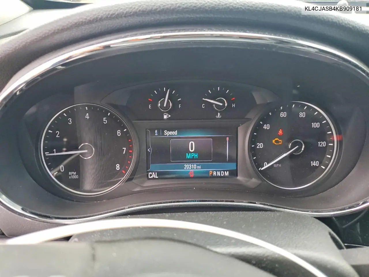 2019 Buick Encore Preferred VIN: KL4CJASB4KB909181 Lot: 56417986