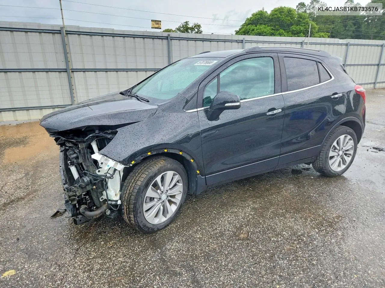 2019 Buick Encore Preferred VIN: KL4CJASB1KB733576 Lot: 57078666