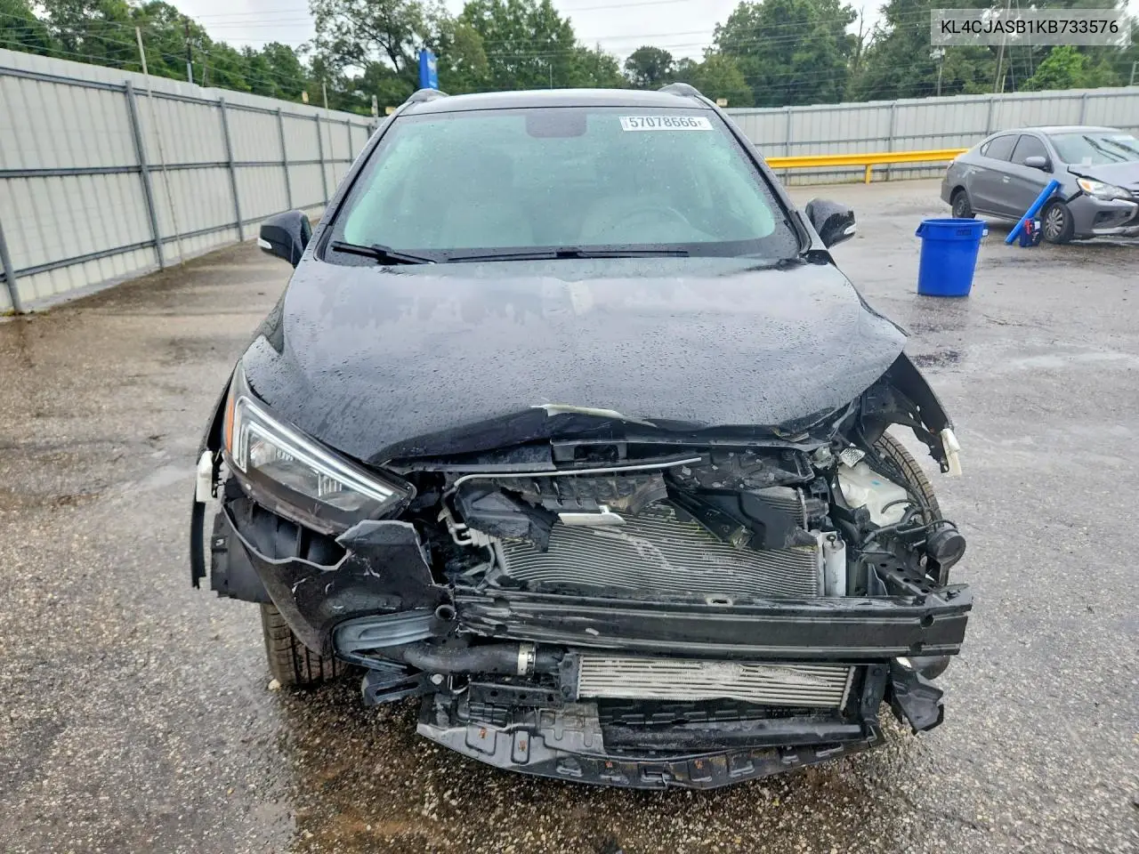2019 Buick Encore Preferred VIN: KL4CJASB1KB733576 Lot: 57078666