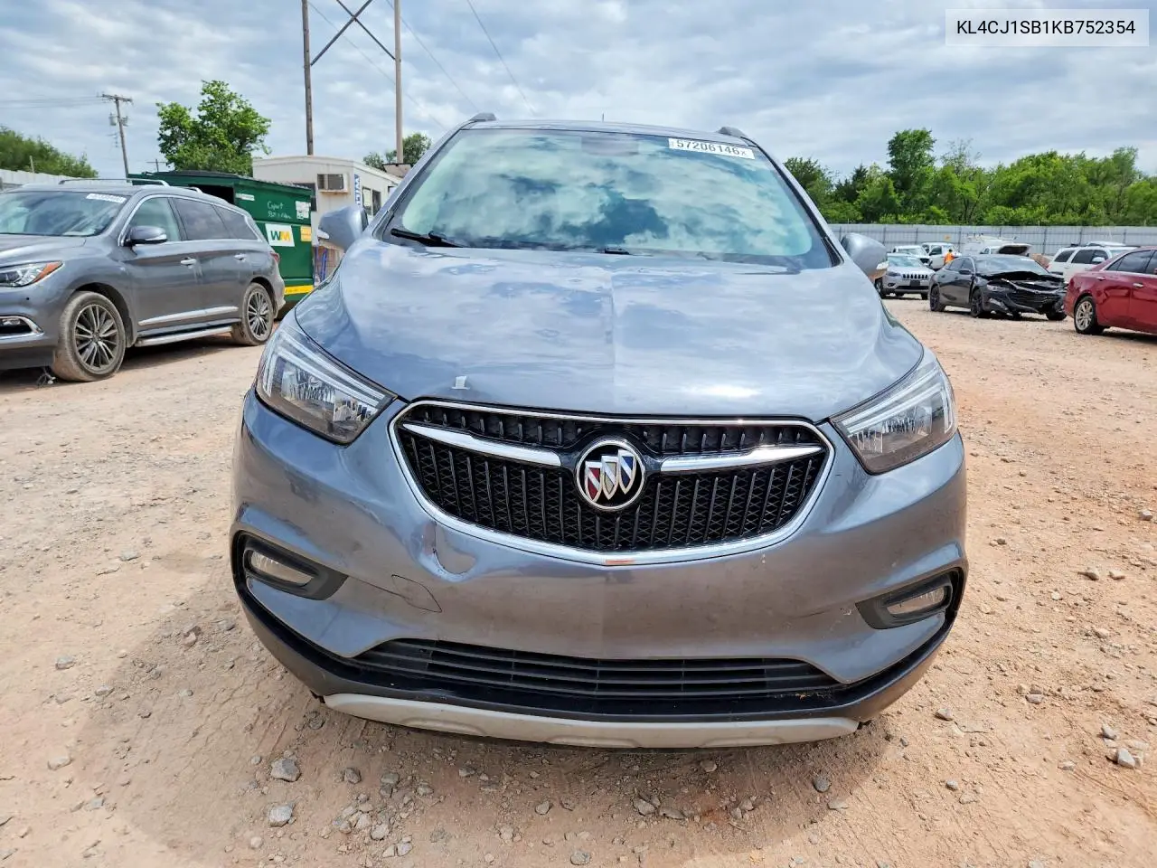 2019 Buick Encore Sport Touring VIN: KL4CJ1SB1KB752354 Lot: 57206146