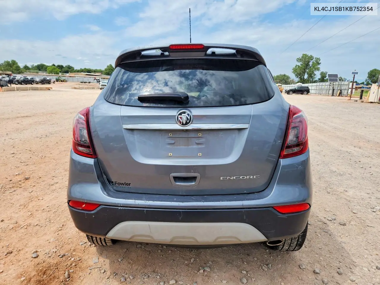 2019 Buick Encore Sport Touring VIN: KL4CJ1SB1KB752354 Lot: 57206146