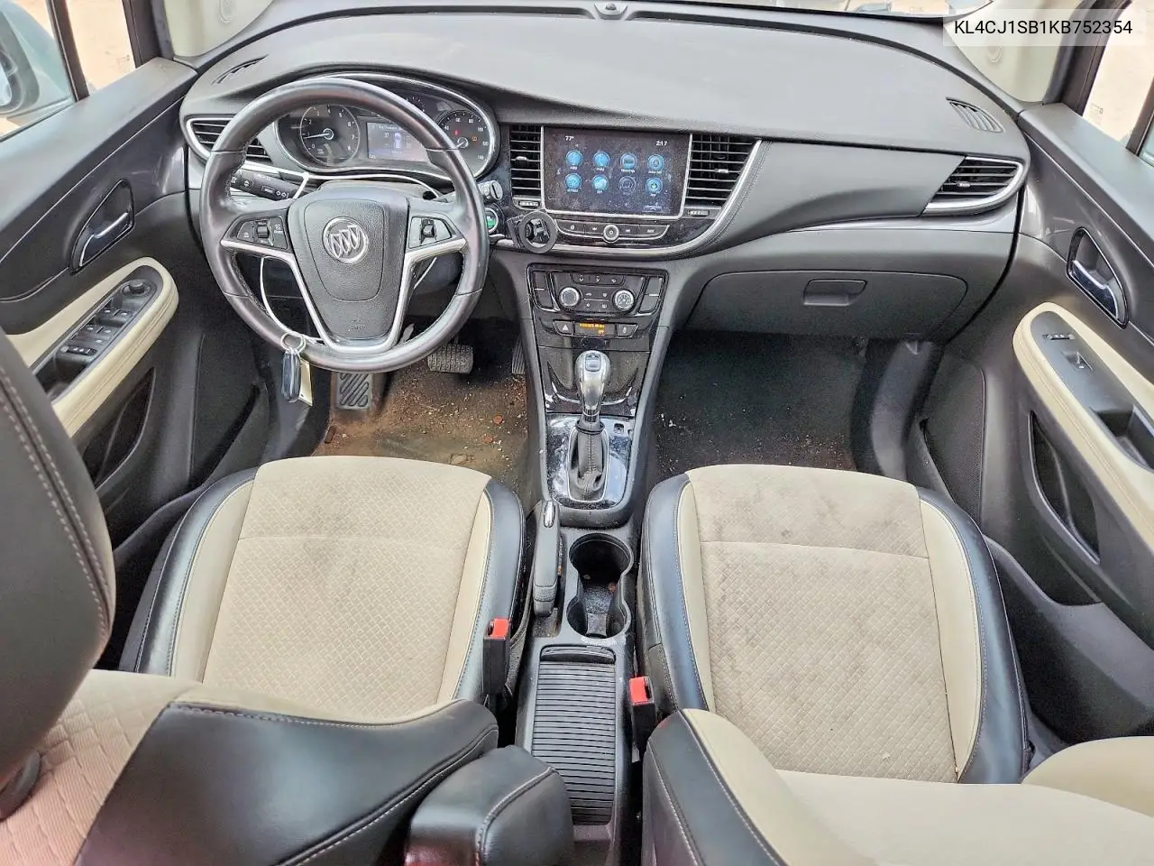 2019 Buick Encore Sport Touring VIN: KL4CJ1SB1KB752354 Lot: 57206146