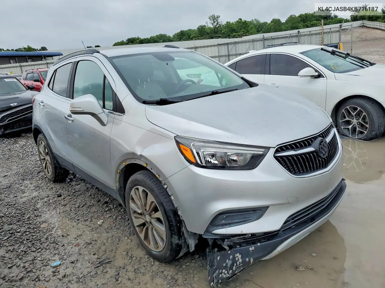2019 Buick Encore Preferred VIN: KL4CJASB4KB716187 Lot: 57439066