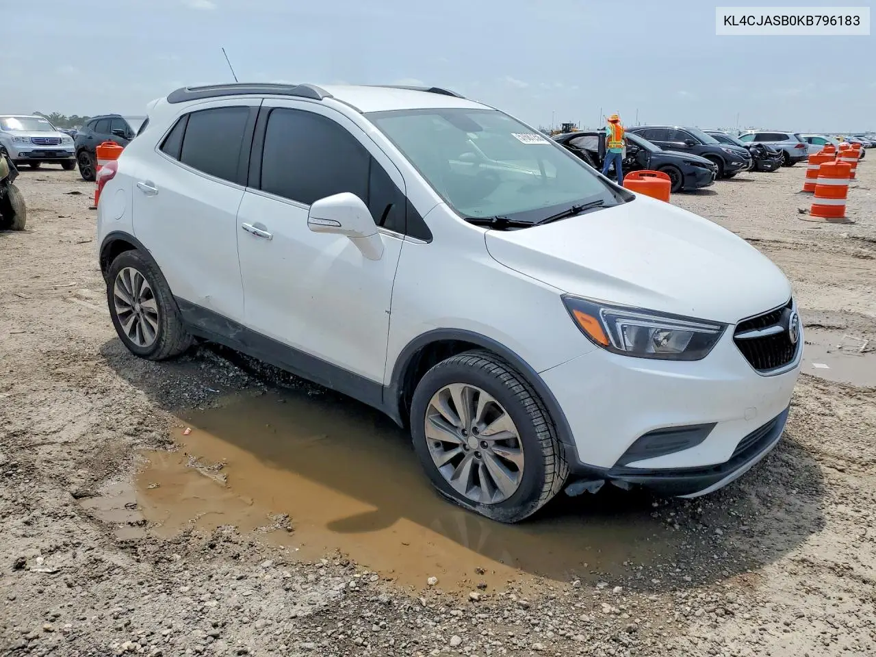 2019 Buick Encore Preferred VIN: KL4CJASB0KB796183 Lot: 57687256