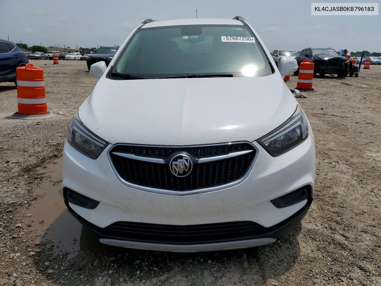 2019 Buick Encore Preferred VIN: KL4CJASB0KB796183 Lot: 57687256