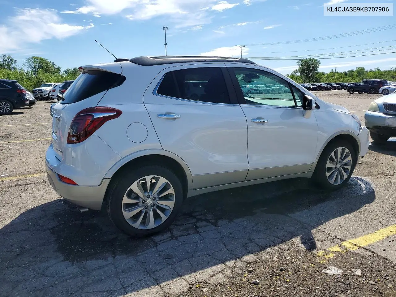 2019 Buick Encore Preferred VIN: KL4CJASB9KB707906 Lot: 58037246