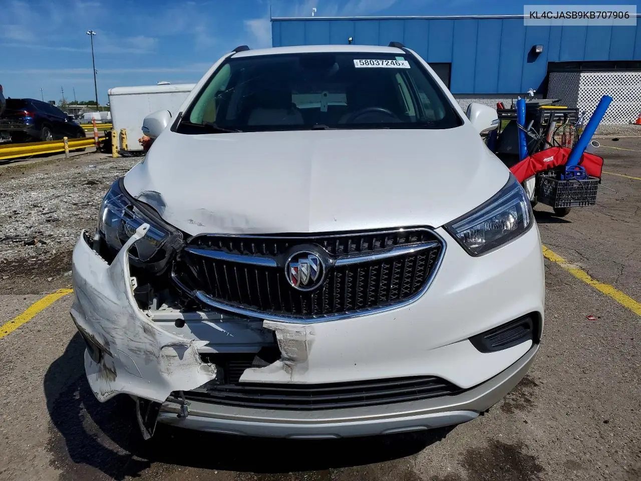 2019 Buick Encore Preferred VIN: KL4CJASB9KB707906 Lot: 58037246