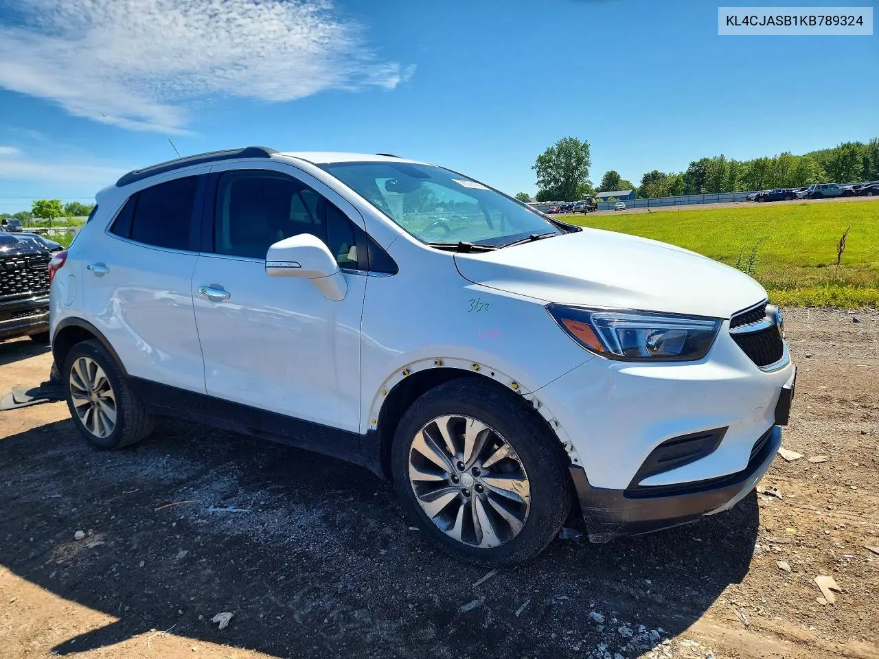2019 Buick Encore Preferred VIN: KL4CJASB1KB789324 Lot: 58093156