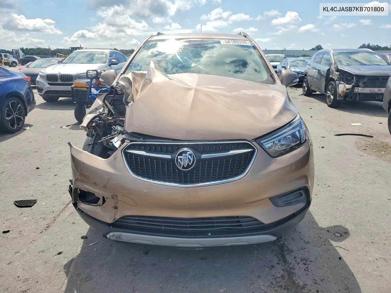 2019 Buick Encore Preferred VIN: KL4CJASB7KB701800 Lot: 58188396