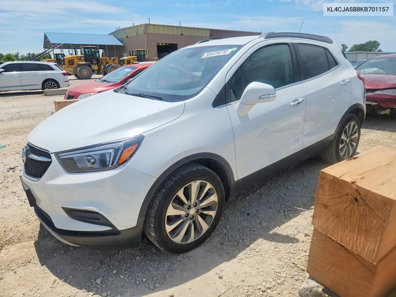 2019 Buick Encore Preferred VIN: KL4CJASB8KB701157 Lot: 58425076