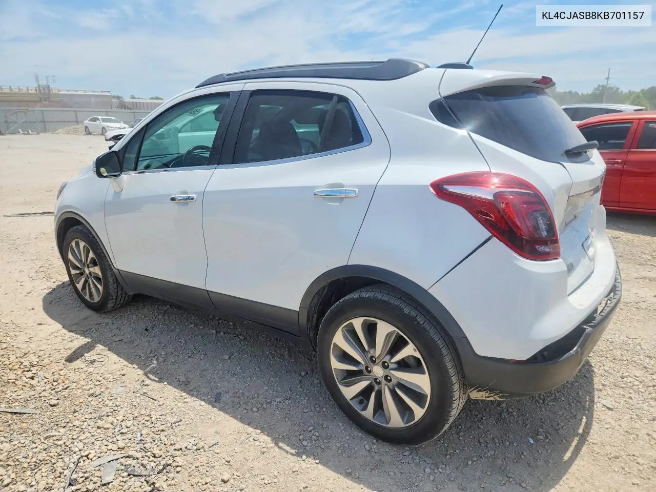 2019 Buick Encore Preferred VIN: KL4CJASB8KB701157 Lot: 58425076