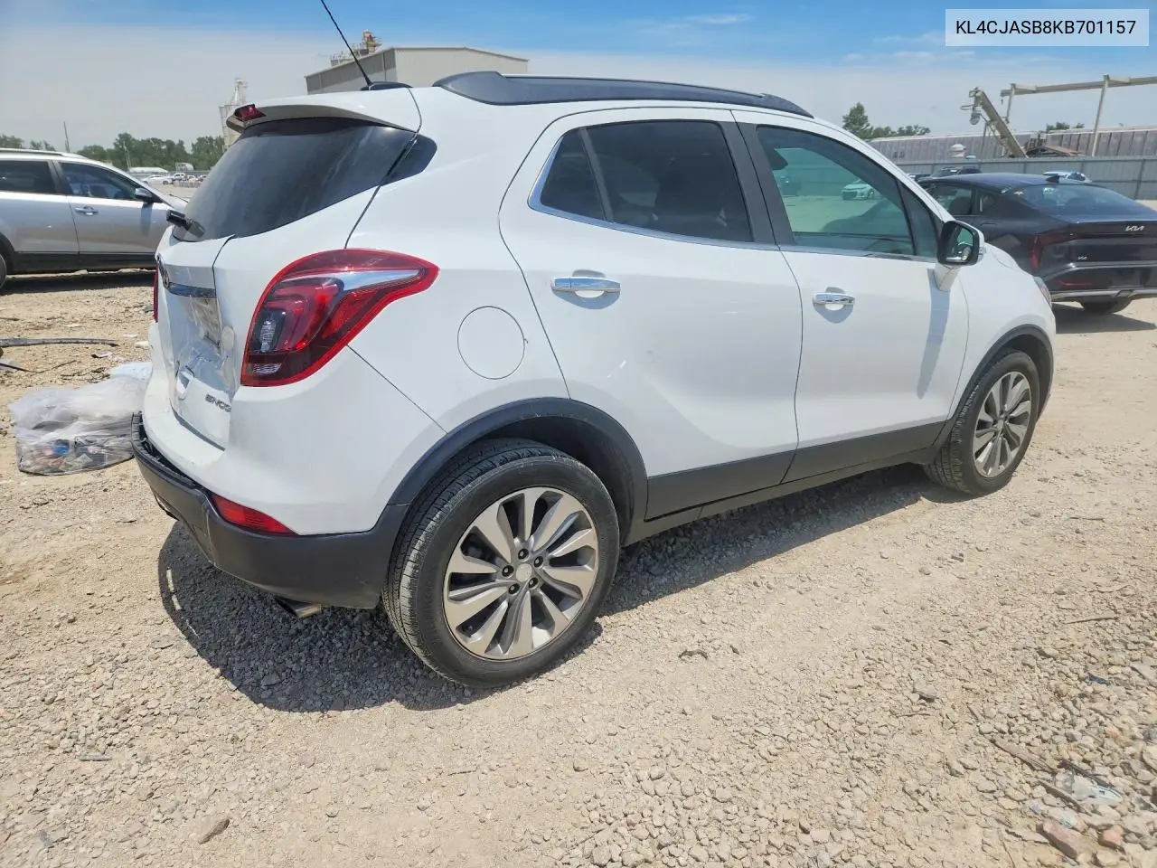 2019 Buick Encore Preferred VIN: KL4CJASB8KB701157 Lot: 58425076