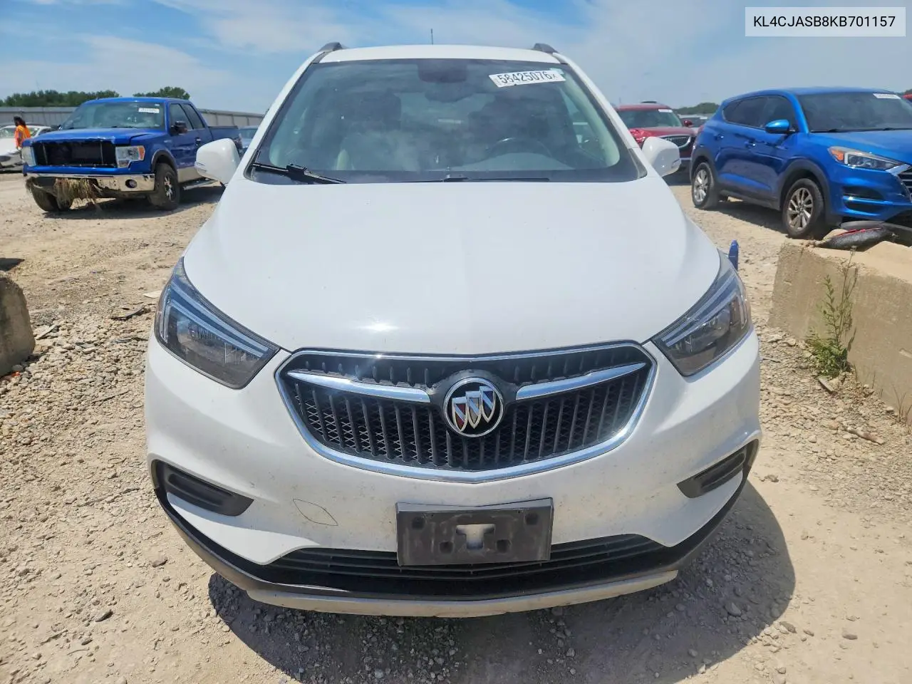 2019 Buick Encore Preferred VIN: KL4CJASB8KB701157 Lot: 58425076