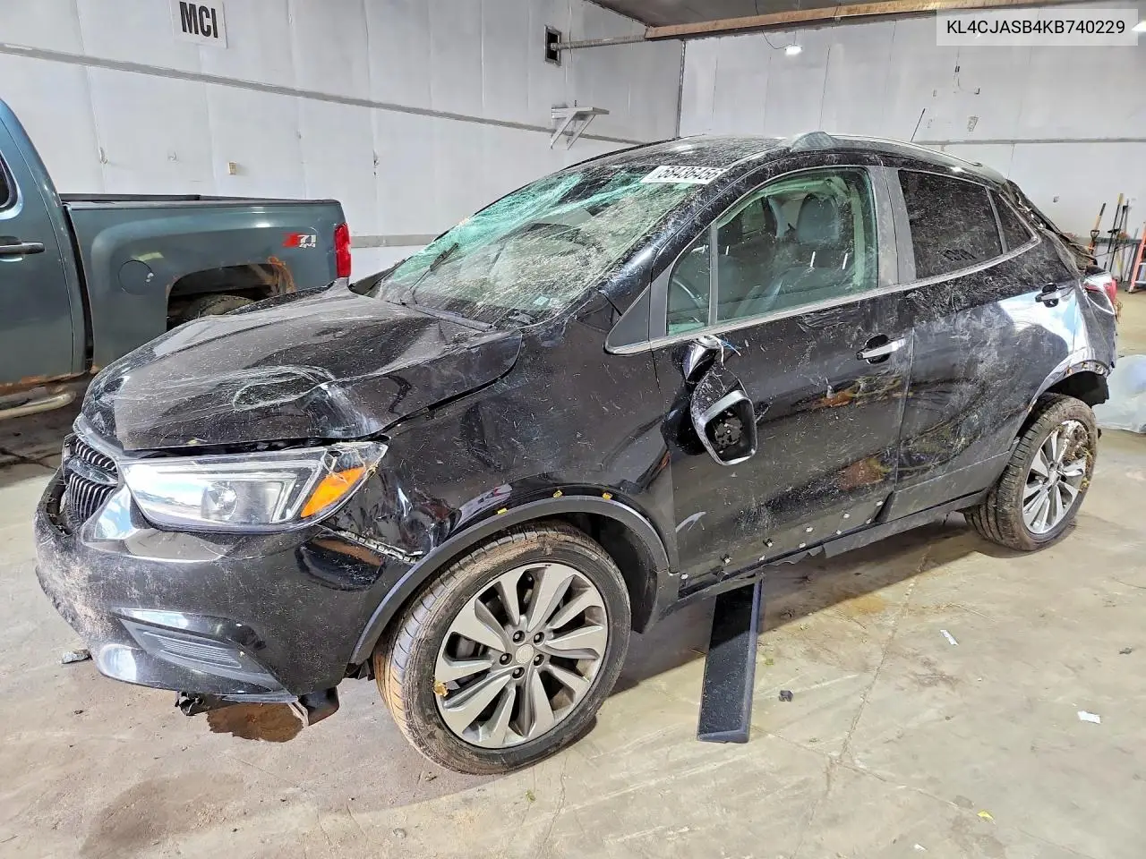 2019 Buick Encore Preferred VIN: KL4CJASB4KB740229 Lot: 58436456