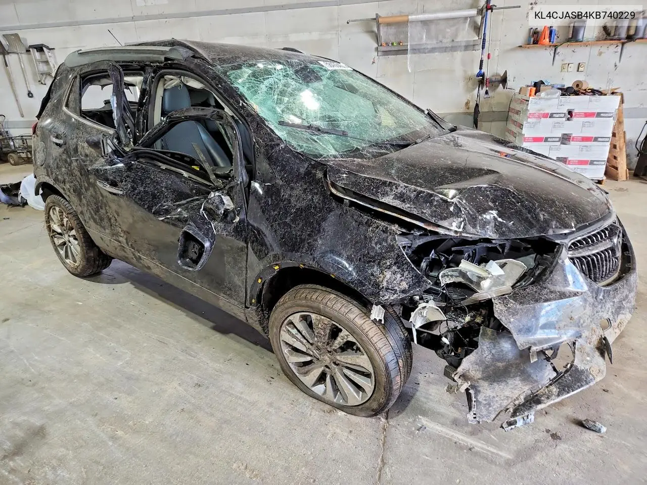 2019 Buick Encore Preferred VIN: KL4CJASB4KB740229 Lot: 58436456