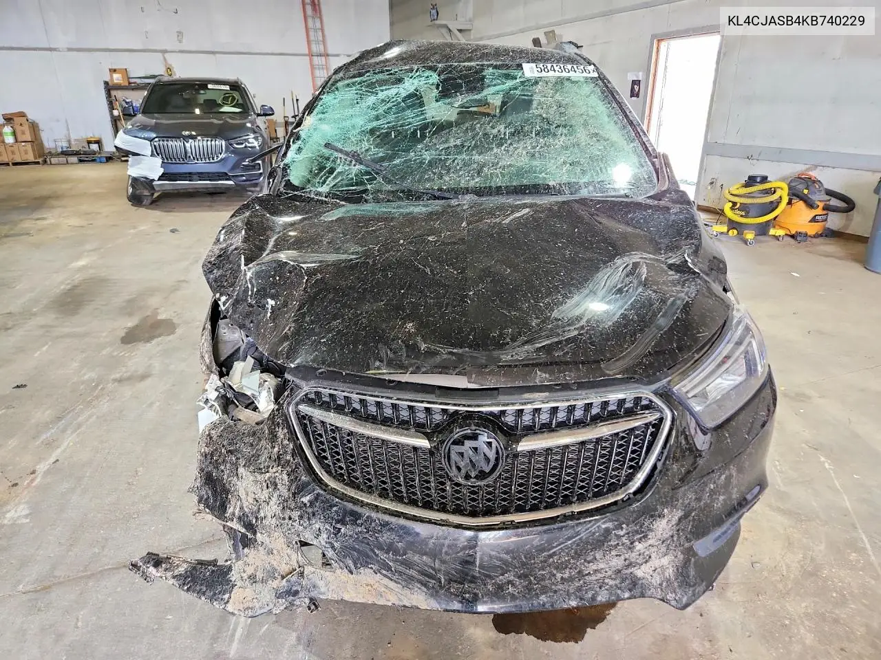 2019 Buick Encore Preferred VIN: KL4CJASB4KB740229 Lot: 58436456