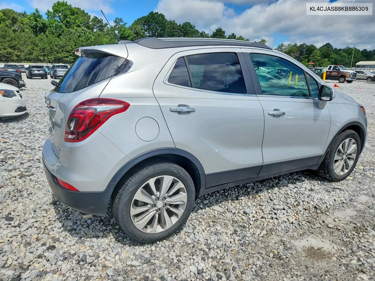 2019 Buick Encore Preferred VIN: KL4CJASB8KB886309 Lot: 58539456
