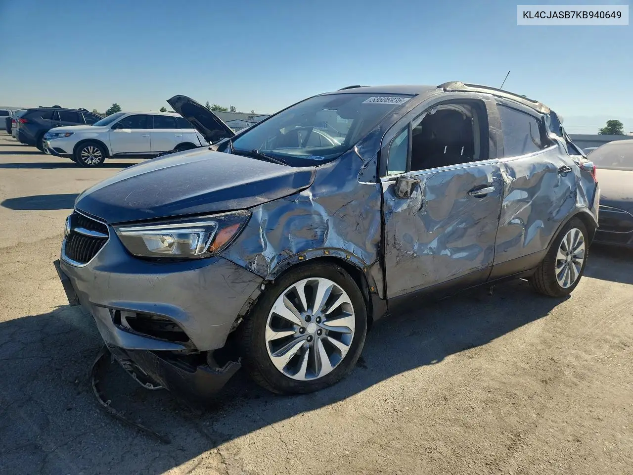 2019 Buick Encore Preferred VIN: KL4CJASB7KB940649 Lot: 58606936