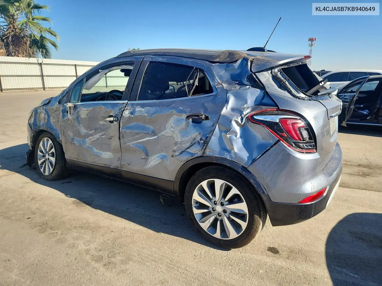 2019 Buick Encore Preferred VIN: KL4CJASB7KB940649 Lot: 58606936