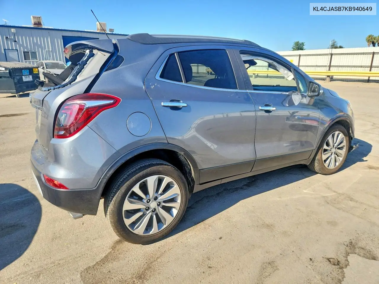 2019 Buick Encore Preferred VIN: KL4CJASB7KB940649 Lot: 58606936