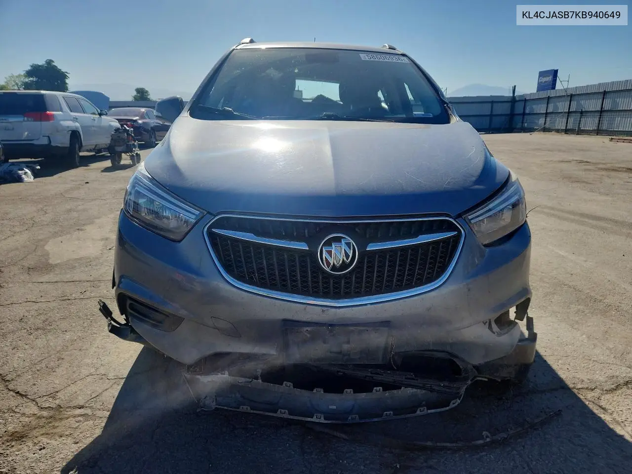 2019 Buick Encore Preferred VIN: KL4CJASB7KB940649 Lot: 58606936