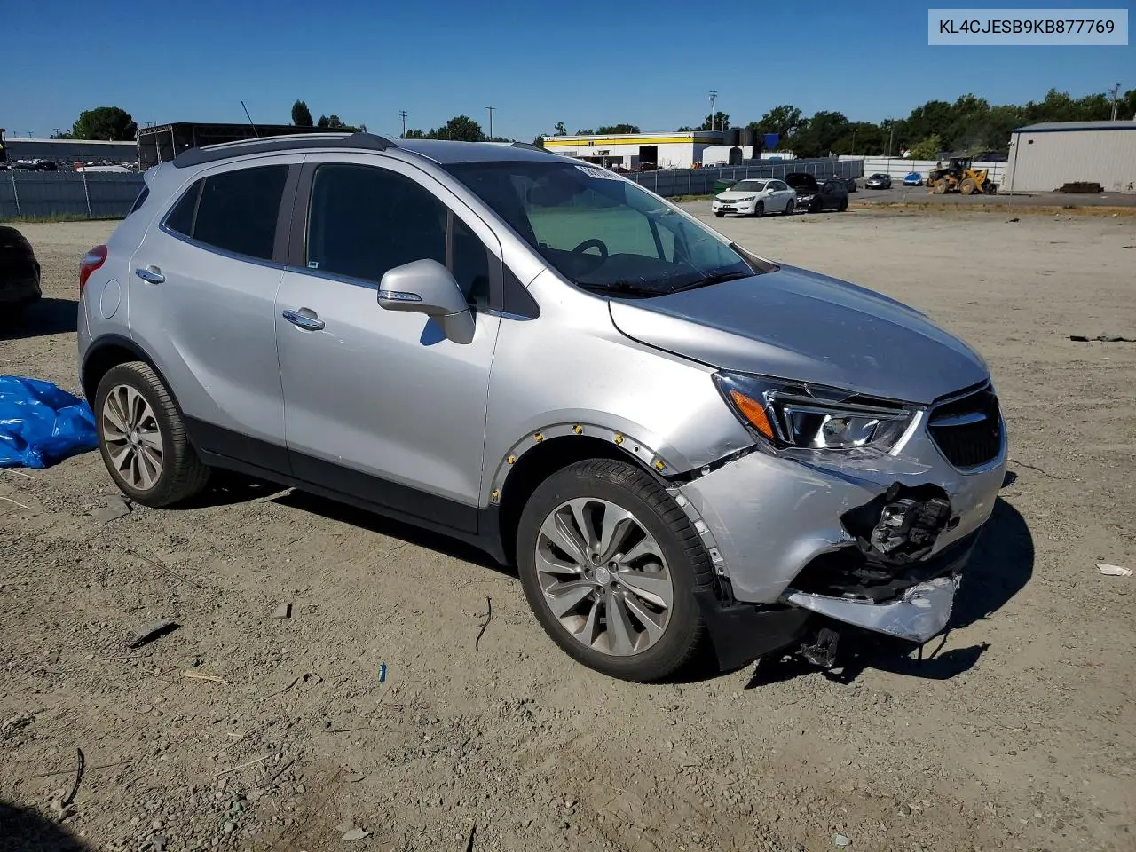 2019 Buick Encore Preferred VIN: KL4CJESB9KB877769 Lot: 58610046