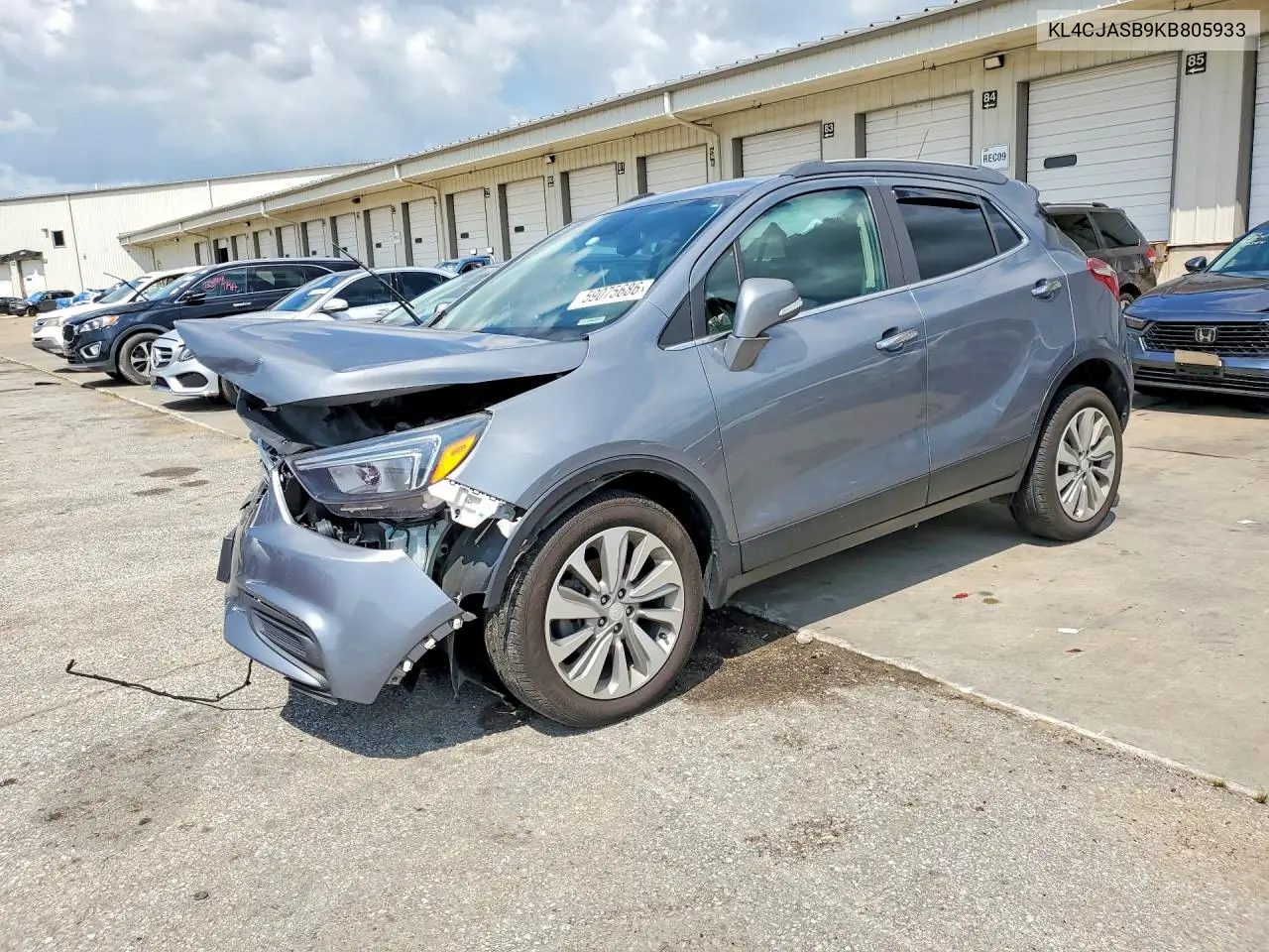2019 Buick Encore Preferred VIN: KL4CJASB9KB805933 Lot: 59075686