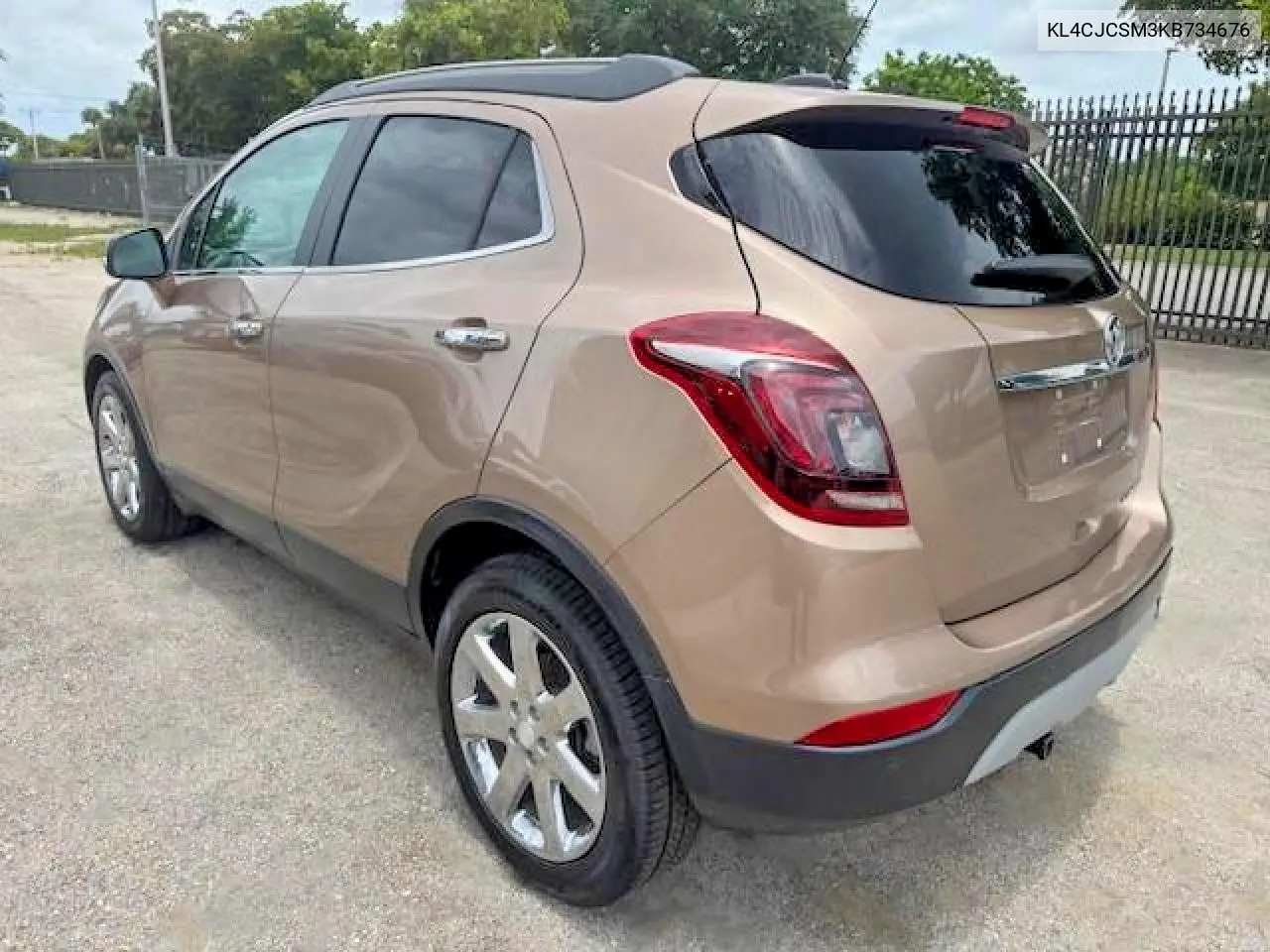 2019 Buick Encore Essence VIN: KL4CJCSM3KB734676 Lot: 59994416