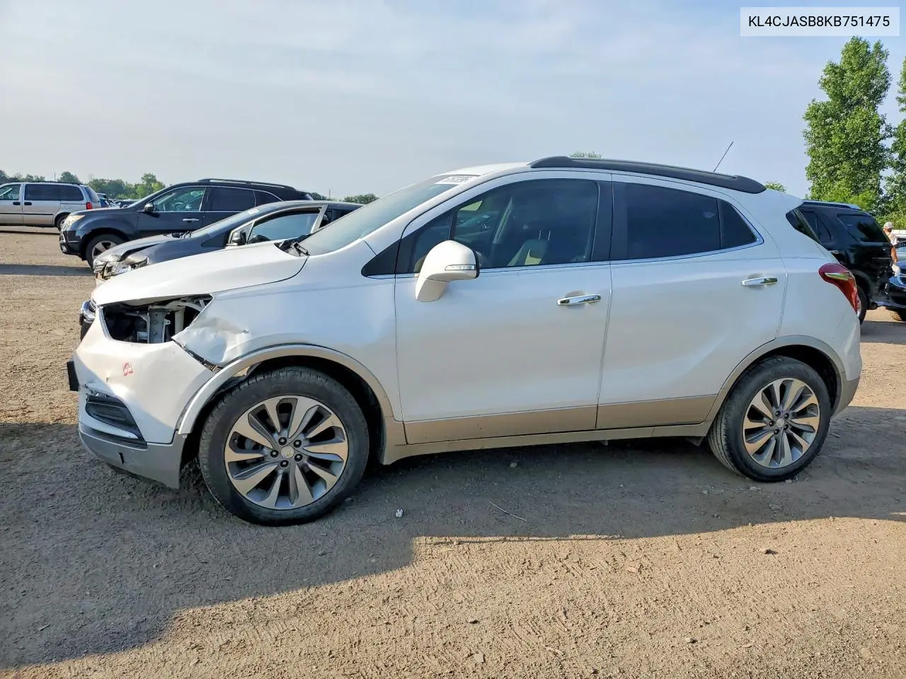 2019 Buick Encore Preferred VIN: KL4CJASB8KB751475 Lot: 60603096