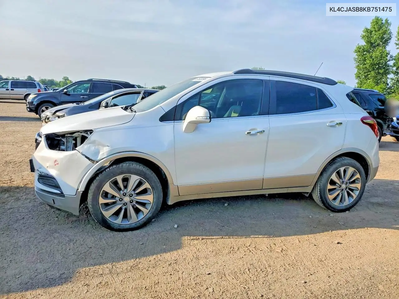 2019 Buick Encore Preferred VIN: KL4CJASB8KB751475 Lot: 60603096