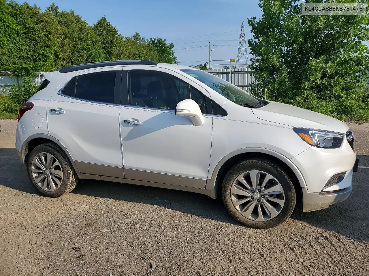 2019 Buick Encore Preferred VIN: KL4CJASB8KB751475 Lot: 60603096