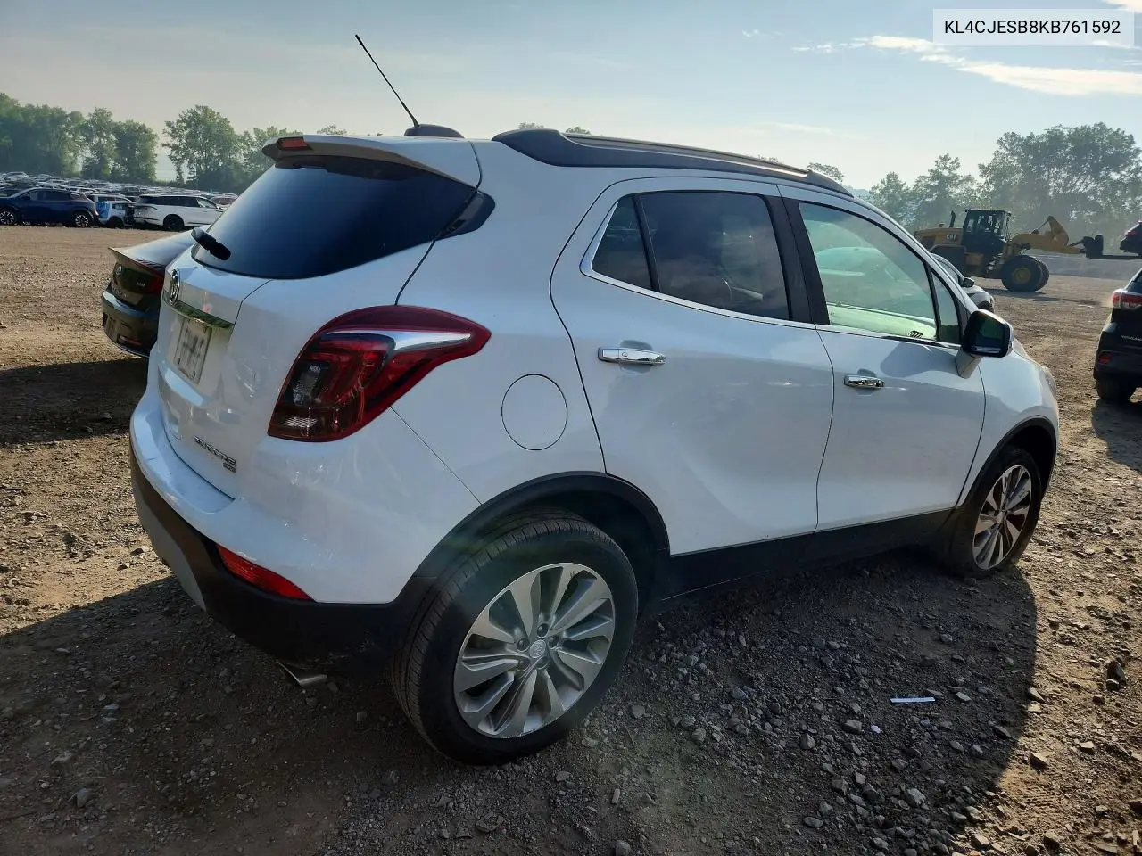 2019 Buick Encore Preferred VIN: KL4CJESB8KB761592 Lot: 61490036