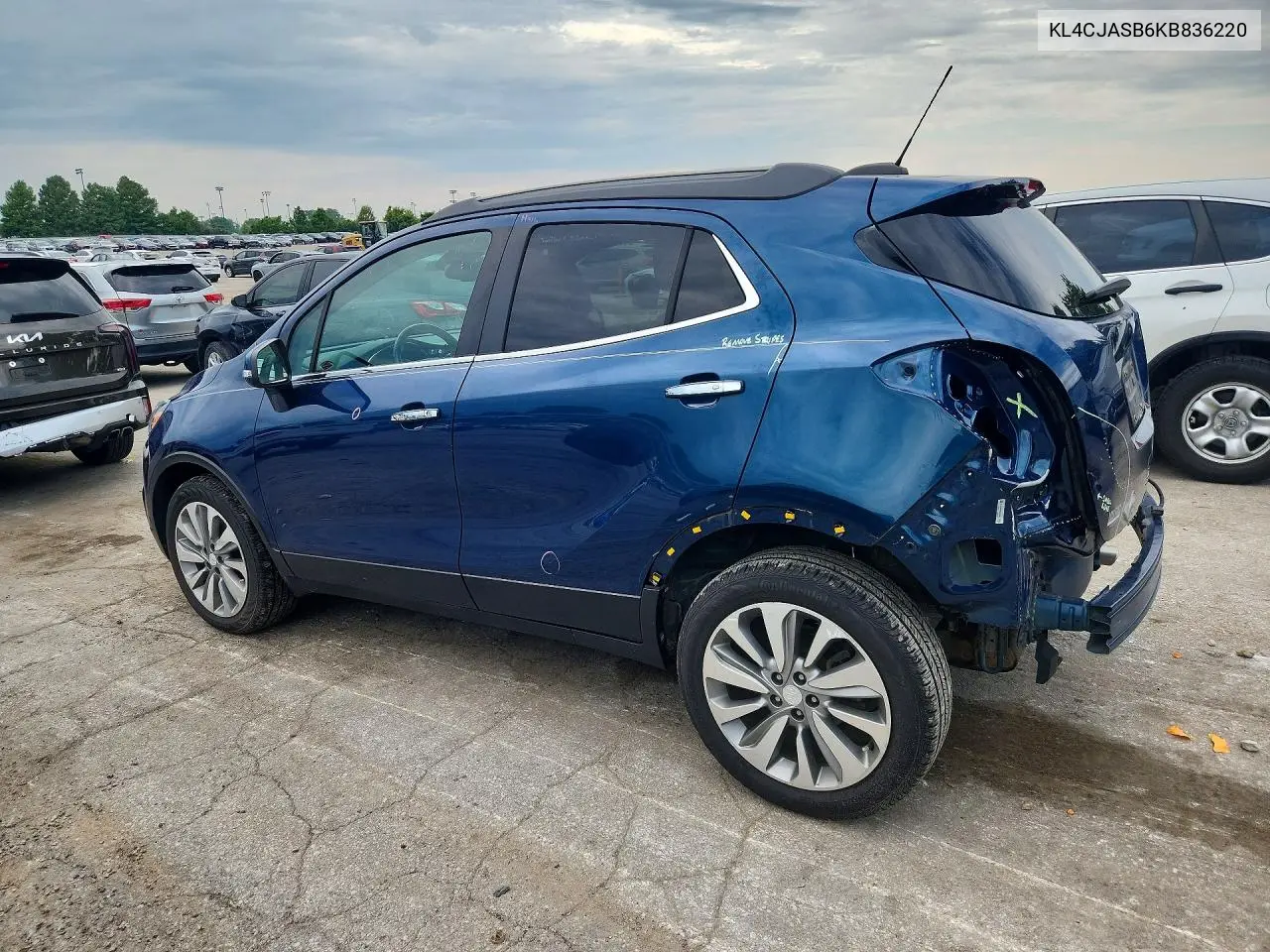 2019 Buick Encore Preferred VIN: KL4CJASB6KB836220 Lot: 61599106