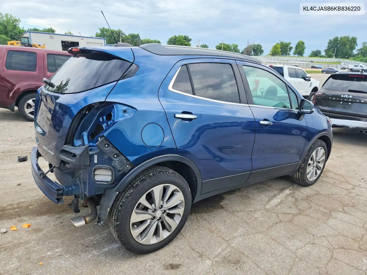2019 Buick Encore Preferred VIN: KL4CJASB6KB836220 Lot: 61599106